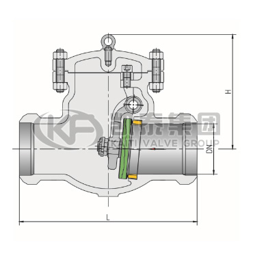 API旋啟式法蘭/對(duì)焊止回閥